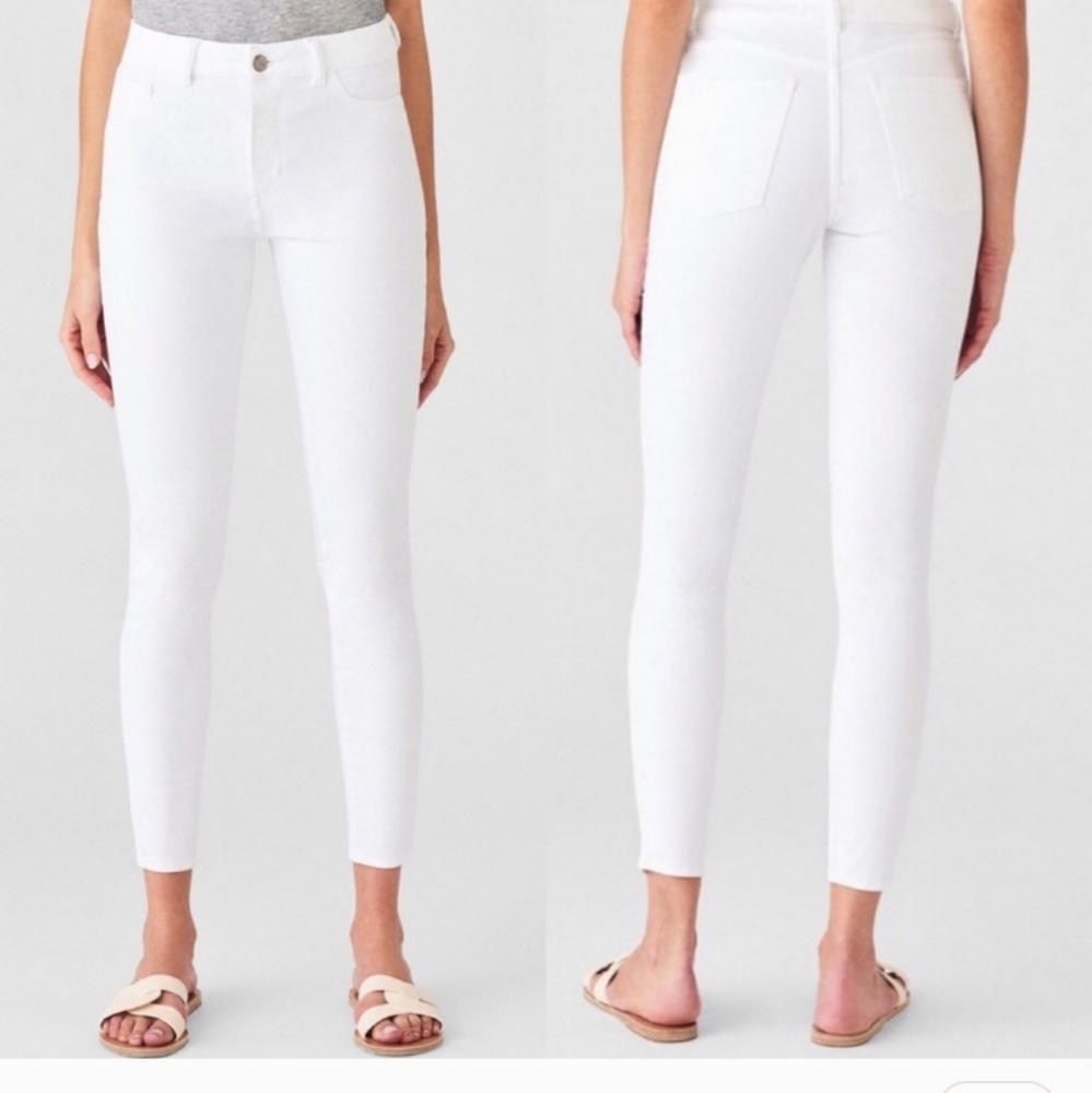 DL1961 NEW Margeaux Porcelain White Skinny Jean Size 29 Jeans